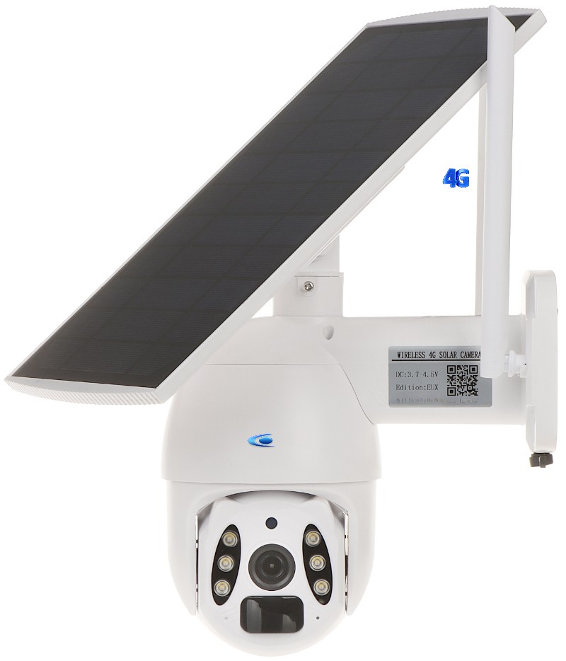 Kit vidéosurveillance 3G 4G autonome solaire avec 2